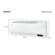 AR COND SPLIT HW SAMSUNG 9000 BTU QF DIGITAL INVERTER ULTRA 220V COND (AR09BSHZCWKXAZ)